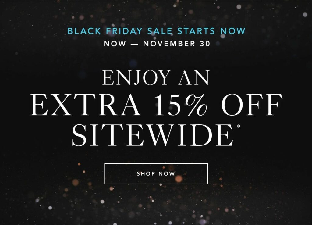 sitewide black friday sale