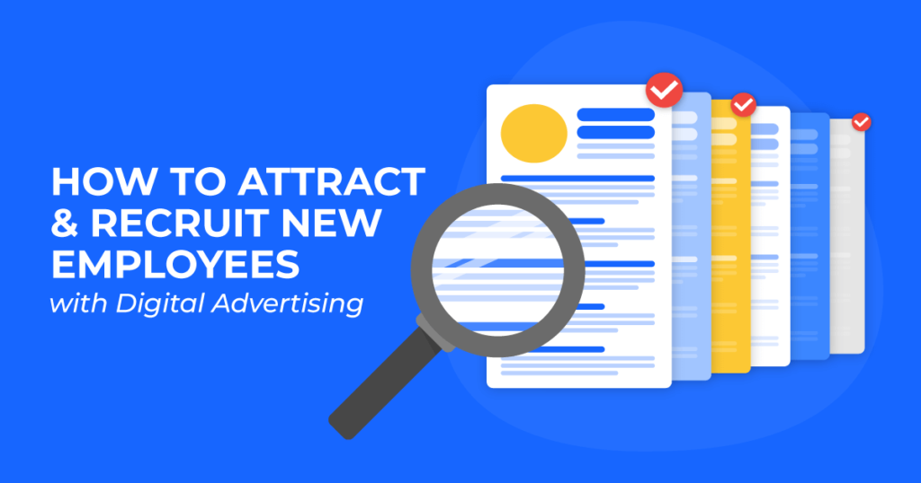 recruiting employees with digital ads blog header