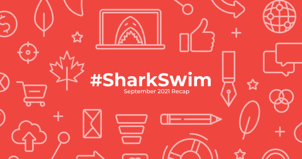 #SharkSwim September 2021 Header Image