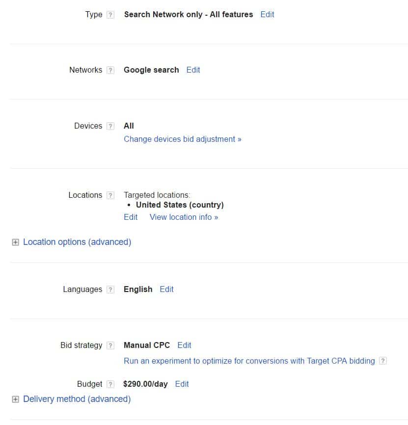 adwords-campaign-settings