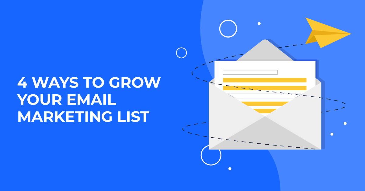 how to grow email contact list