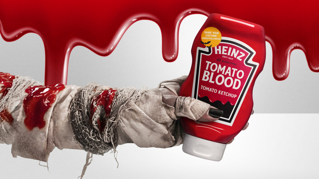 tomato blood ad heinz