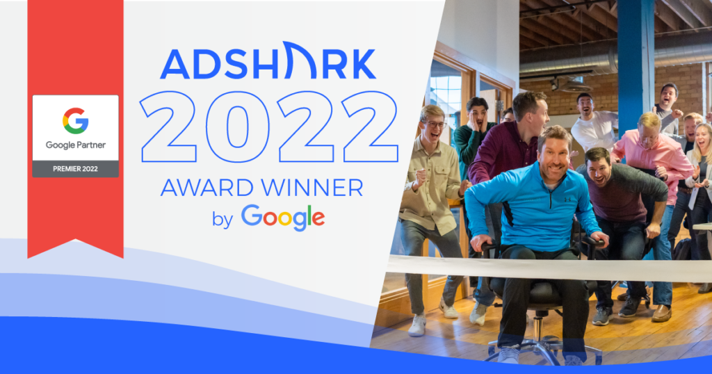 AdShark Marketing has been named a Google Premier Partner in February 2022.