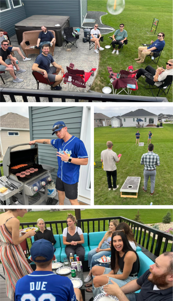 The AdShark team has its annual grill out in Fargo