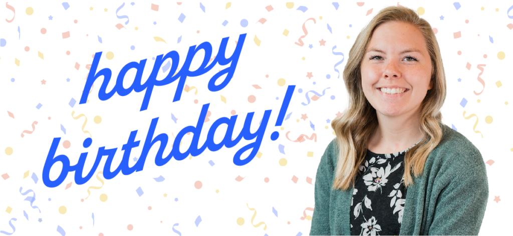 AdShark Marketing celebrates Digital Marketing Strategist Kylee Larson's birthday