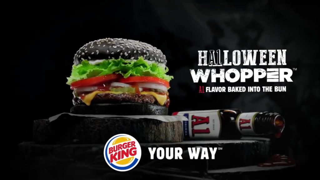 halloween whopper burger king ad