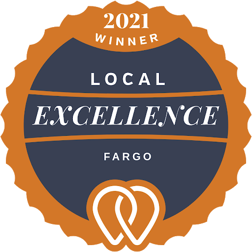 upcity local excellence badge for fargo digital advertising agency
